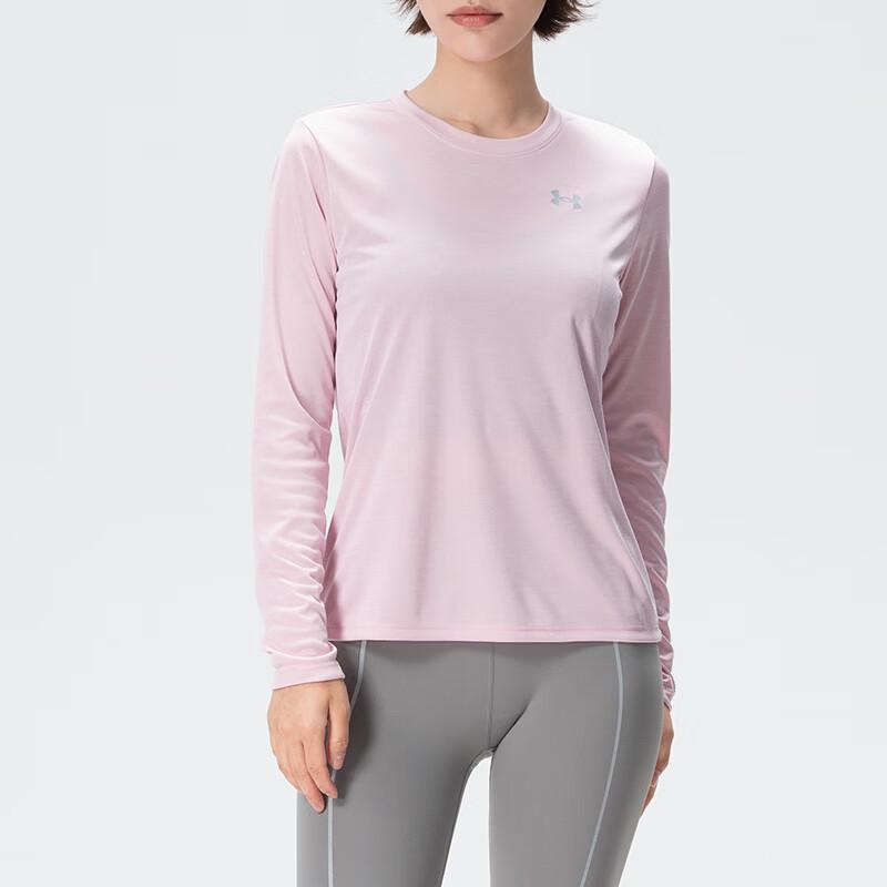 Under Armour Women s Professional Training Long-Sleeve T-Shirt M розовый