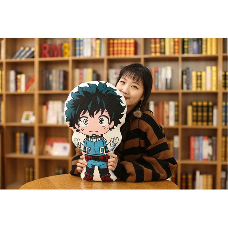 

Чарівна подушка-іграшка My Hero Academia з персонажами Мідорія Ізуку та Бакуґо Кацукі LakeBlue,48CM