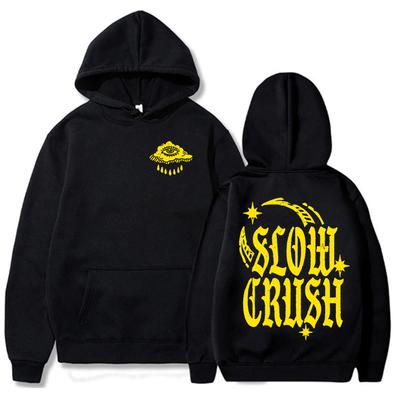 Slow Crush THIRST Album Grafische Hoodies Lange Mouw Mode Mannen Sweatshirts Katoen Herfst Losse Pullovers met Capuchon voor Mannen Hoodie
