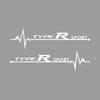 Car Styling Body Side Windows Decal Logo Sticker Decor Accessories For Honda Mugen Power Civic Accord Odyssey Jazz CRV Spirior RF6