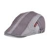 VOBOOM Gorra Plana de Algodón Verano Hombres Gorras Ivy Gorra de Conductor Ajustable Newsboy Gorros de Panadero Boina Retro Masculina Sombrero de Sol para Exteriores