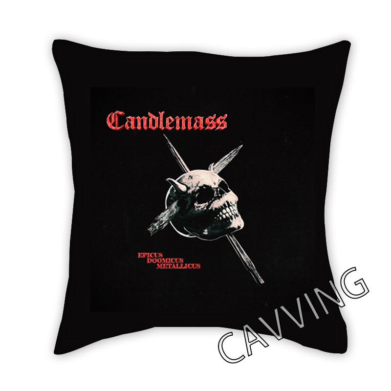

Candlemass Band 3D-печатные полиэфирные декоративные наволочки Бросок Чехол для подушки Квадратные наволочки на молнии Фанаты Подарки