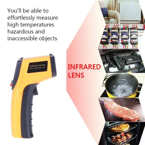 GM320 LCD Digital Infrared Thermometer Temperature Non Contact Meter Pyrometer