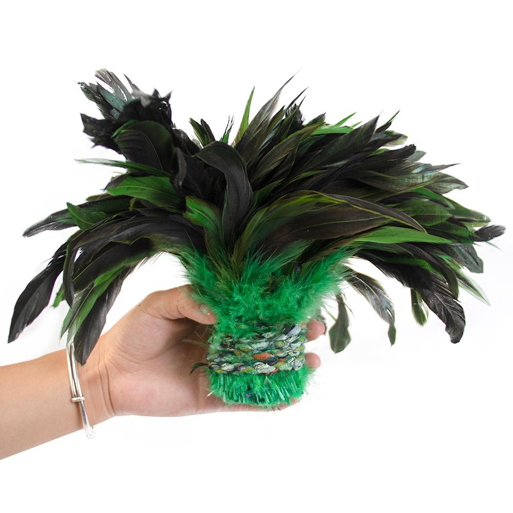 50/100pcs Colored Rooster Chicken Cock Feather Tail 5-7inch for DIY Craft Party Wedding Sewing Costume dress Jewelry Plume Decor