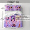 Demon Hunter Sword Kpop Adorable Pastel Girls Design Bedding Collection Ideal for Girls Adults Bedroom Decoration Kpop Rummy Sword