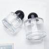 30ml Round Glass Perfume Bottle with Black Spray Cap