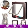 Pet door opening cat dog two way free access door opening suitable for installation of glass doors and wooden doors