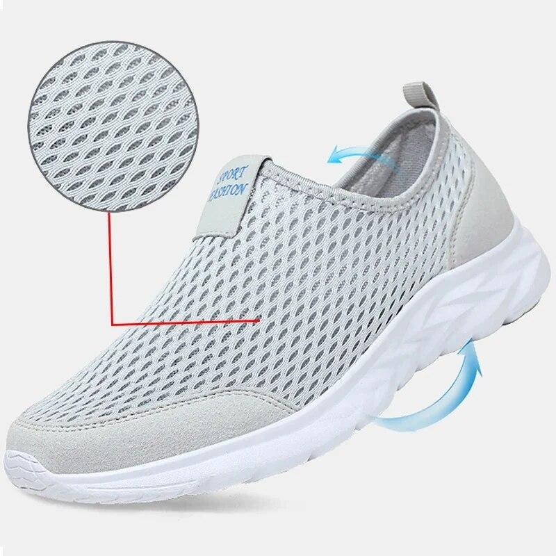 Men Shoes Causal Breathable Walking Sneakers for Women Outdoor Tenis Lightweight Sports Shoe Plus Size Fashion Man Summer Sneakers