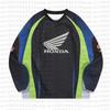 Honda Motorcycle Sports Shirt Long Sleeved Cycling Shirt Breathable Bicycle Racing Equipment Comfortable Off-road Motorcycle Top