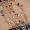 Elegant Baroque Headwear Necklace Luxury Gothic Headpiece Necklace  Music Festivals