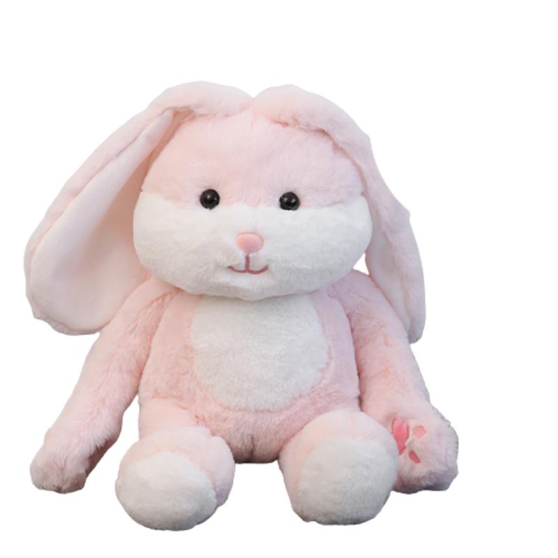 

Adorable Rabbit Plush Doll Face-covering Toy For Kids Soft Fun Hide And Seek Game Rabbit