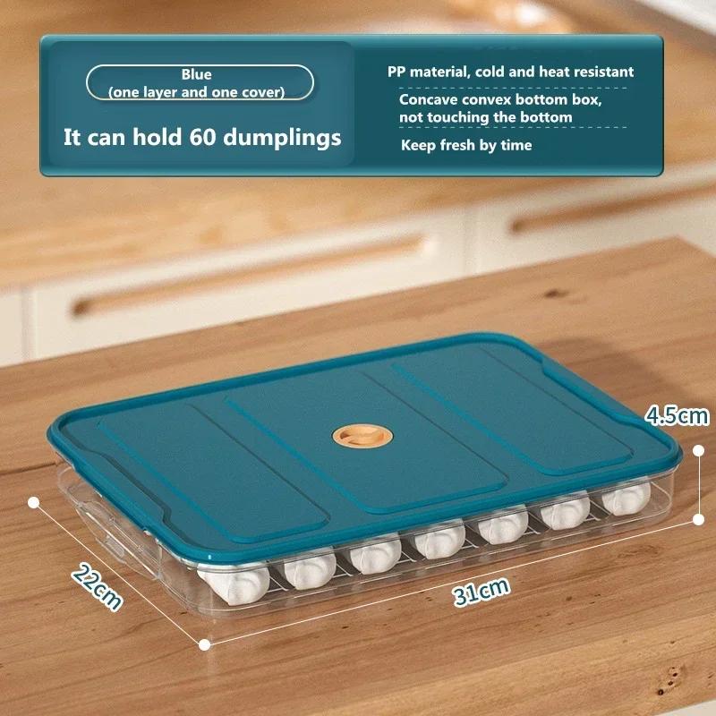 

Многослойная коробка для пельменей, домашняя еда, коробка для заморозки яиц, Wonton, органайзеры для хранения свежести, быстрая заморозка, коробка для хранения в холодильнике