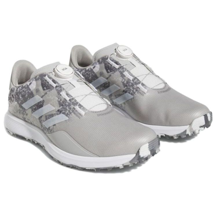 adidas S2G SL 23 Durable Breathable Low Top Golf Shoes Light Gray Men Golf Shoes GV9415