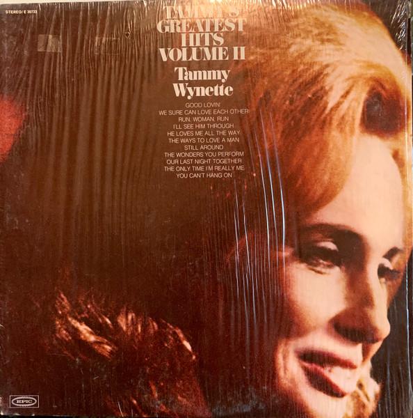 LP Record TAMMY WYNETTE - Tammy's Greatest Hits, Volume II E30733 EPIC US Country/Folk Used