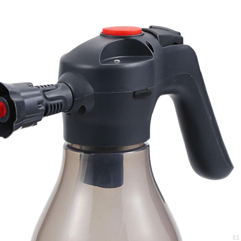 2L Car Wash Electric Foam Sprayer Portable Labor Saving Multipurpose Liquid Soap for Indoor