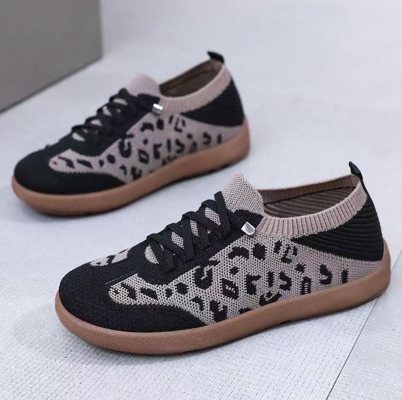 Shoes women's spring new fly-woven mesh soft-soled casual shoes retro German training shoes soft-soled women's shoes