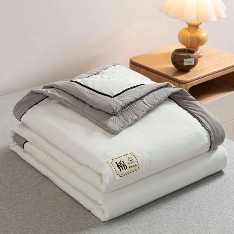 Muji Prana Bawełna Płukana Kołdra na Cały Rok