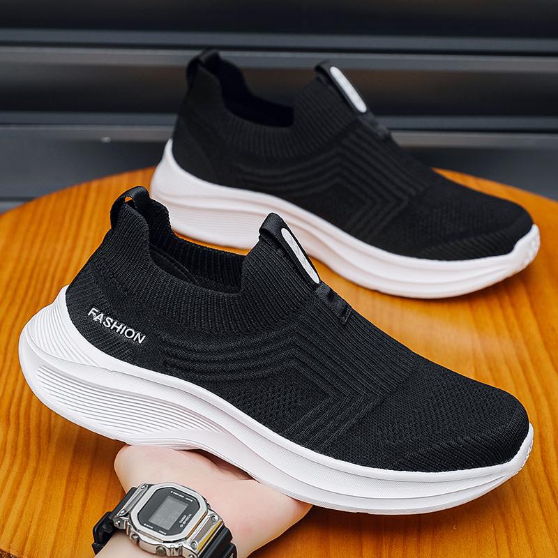 Mens Running Shoes Fashionable Outdoor Sports Comfortable Casual Sneakers Summer Breathable Mesh Jogging Shoes for Man