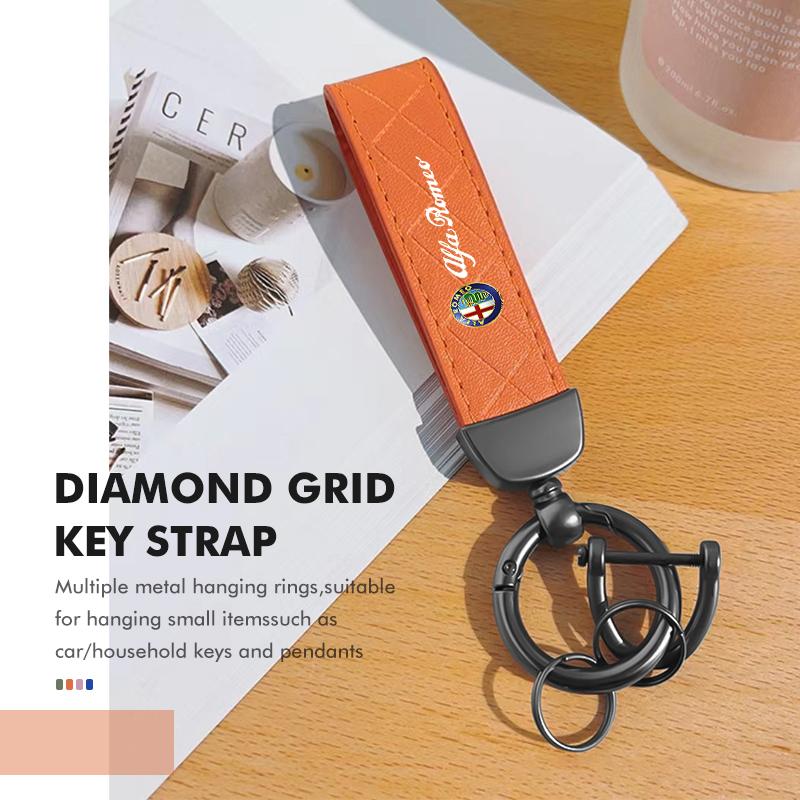 2026-os matricás autós logós kulcstartó, üzleti ajándék kulcstartó kiegészítők Alfa Romeo Giulietta GT 159 147 156 Mito-hoz