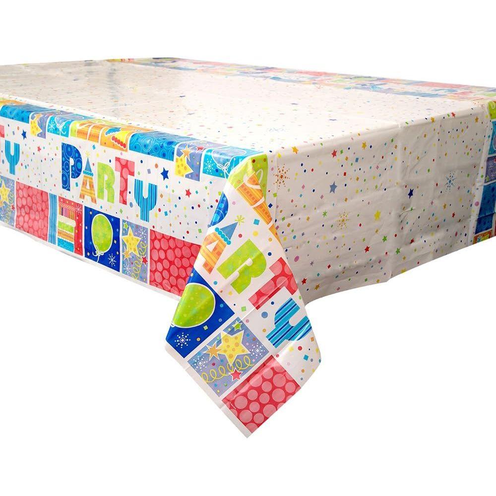 Icons Birthday Party Table Cover