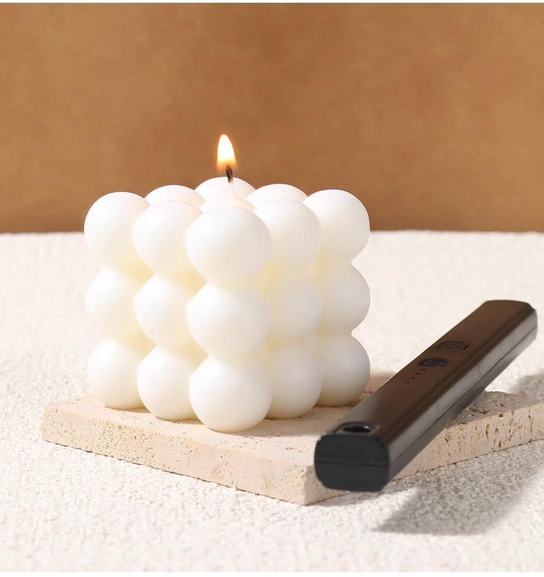 Rechargeable Long Handle Electronic Gas Lighter & Aroma Diffuser