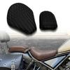 CHILILI Seat for Rebel 250 / Rebel 250SE 2017-2025 Sissy Bar, Tall and Thick Comfortable Split Seat Cushion (Black) [Parallel Import]