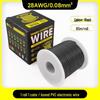 1007 PVC Electronic Wire 16AWG-30AWG Tinned Copper, Flying Lead Aviation Wire
