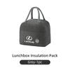 Car Styling Lunch Bag Thermal Food Case Insulated Tote Accessories For Lexus CT200h ES250 ES300h IS250 IS200 GS300 GS460 GX470EE4 