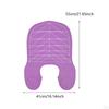 Hair Cutting Collar Non Slip Cape for Stylist Hairdressing Home gray