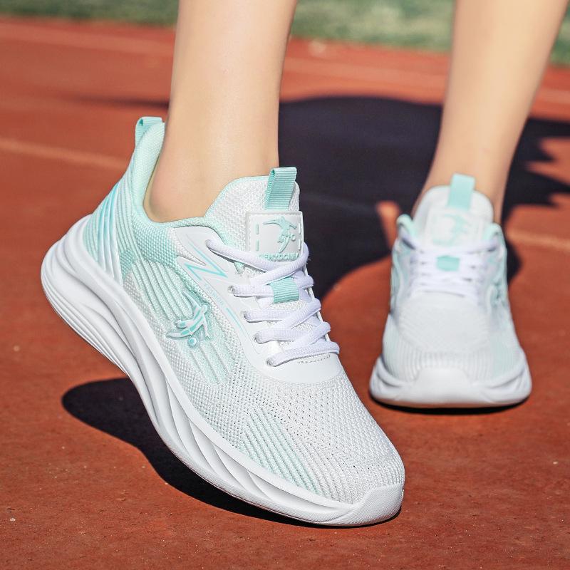 

Трендовые кроссовки Joni Danlai весна и осень дышащие сетчатые кроссовки для бега легкие с мягкой подошвой повседневные дорожные туфли 41