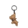 Cute Puppy PU Leather Dog Hanger Animal Dog Bulldog Bag Pendant Bulldog Keychain  Men's Car