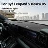 For BYD Leopard 5 Denza B5 Dashboard Cover Dashmat Anti-Glare Sun Protection Anti-Cracking Interior Decorative Pad Accessories