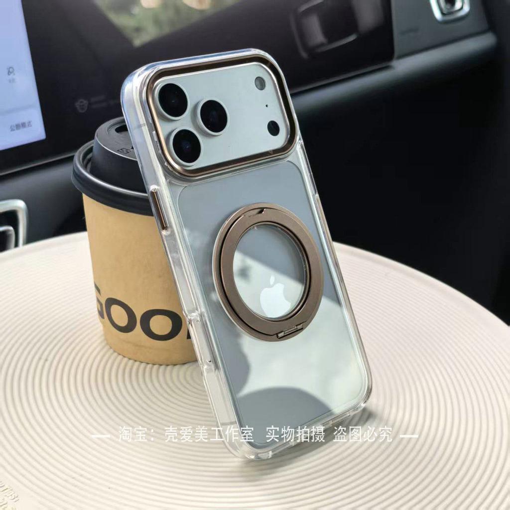 Simple and Advanced Two-color Ice Crystal 111 Bracket for iPhone11ProMax Mobile Phone Case Apple 11/11 Protection