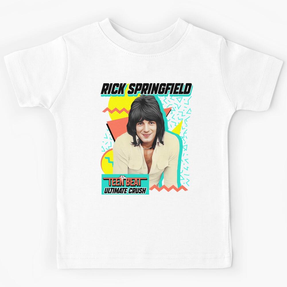 TEEN BEAT Ultimate Crush - Rick Springfield Kids T-Shirt 170