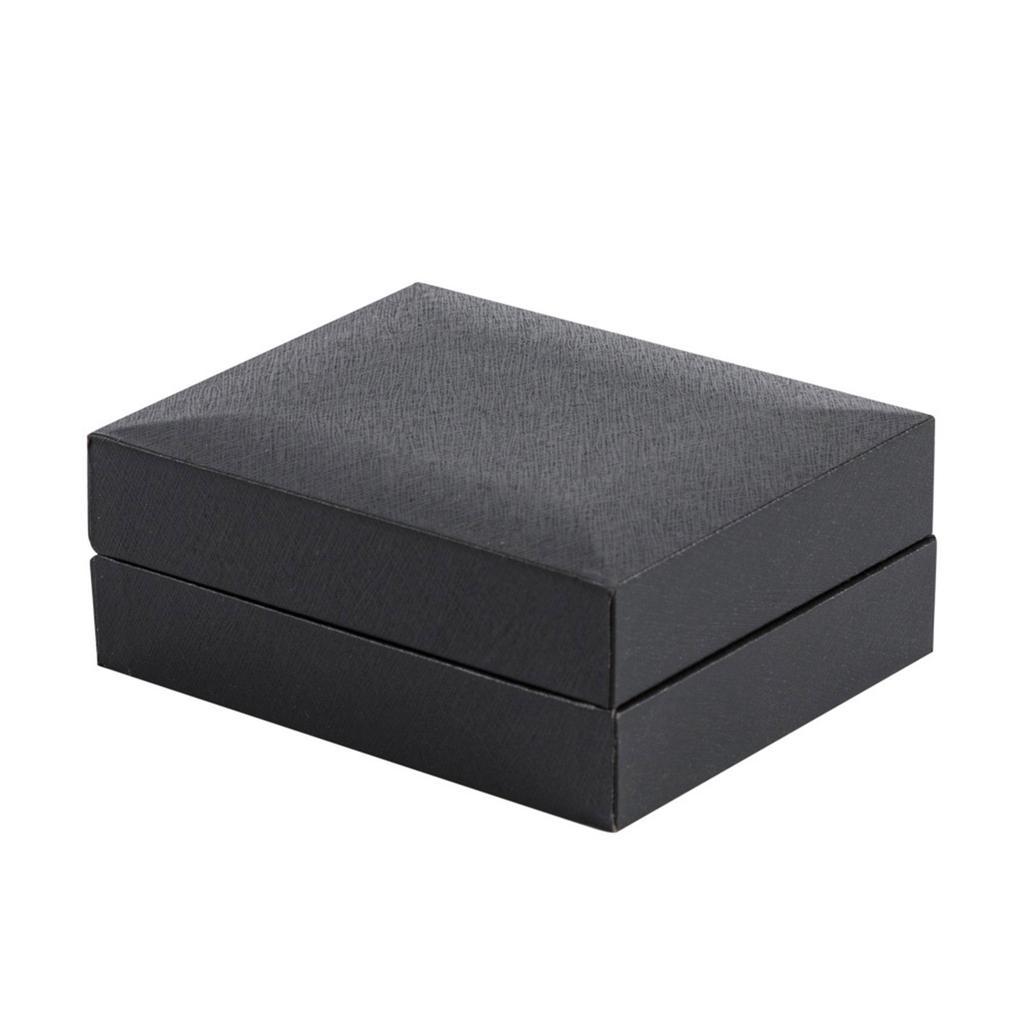 Elegant Cufflink Storage Box With Soft Faux Leather And Compartments For Travel and Gifts Men's Accessories