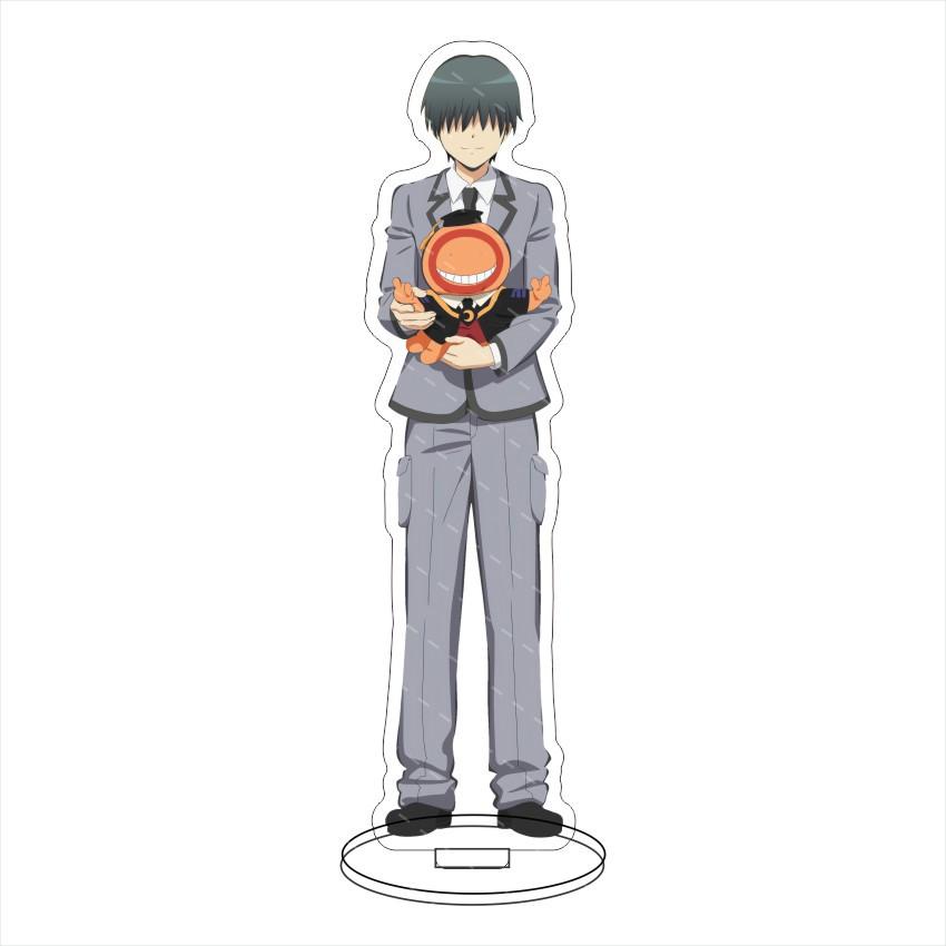 Assassination Classroom Korosensei Anime Acryl-Ständer Modellplatte Dekoration Kreative Schreibtischfigur Display Klassisches Zubehör