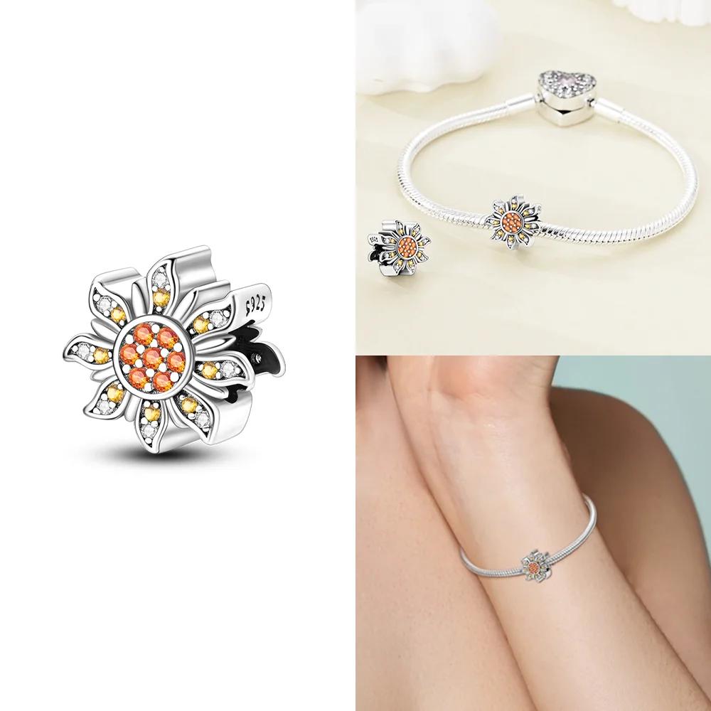 Exquisite Original Beautiful Blue Star Spaceship Heart Charms Copper Beads Fit Bracelet Women Jewelry Diy Fine Gift