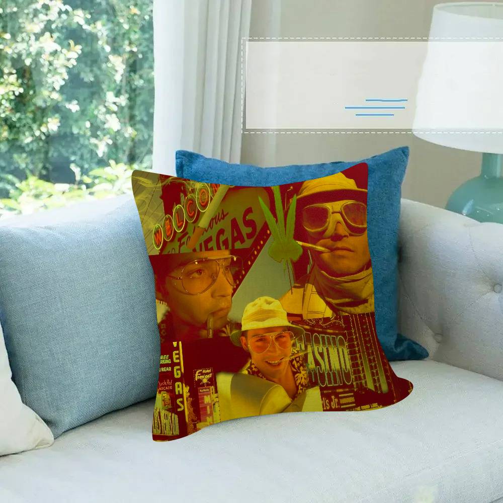 MOVIE Fear Loathing Las Vegas Cushion Cover Decorative Pillow Sofa Home Decor case pillow cases