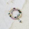New Chinese Double-circle Ceramic Bracelet Jewelry Wholesale Ethnic Style Literary Bracelet Accessories Strictly Selected Yiwu Small Commodities
