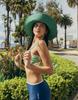 Kolallikeu String Beach Hat Green