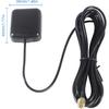 GPS Navigation Antenna with SMA Male Connector Vehicle Waterproof Active GPS Antenna for Car Stereo Head Unit GPS Navigation System Module Truck