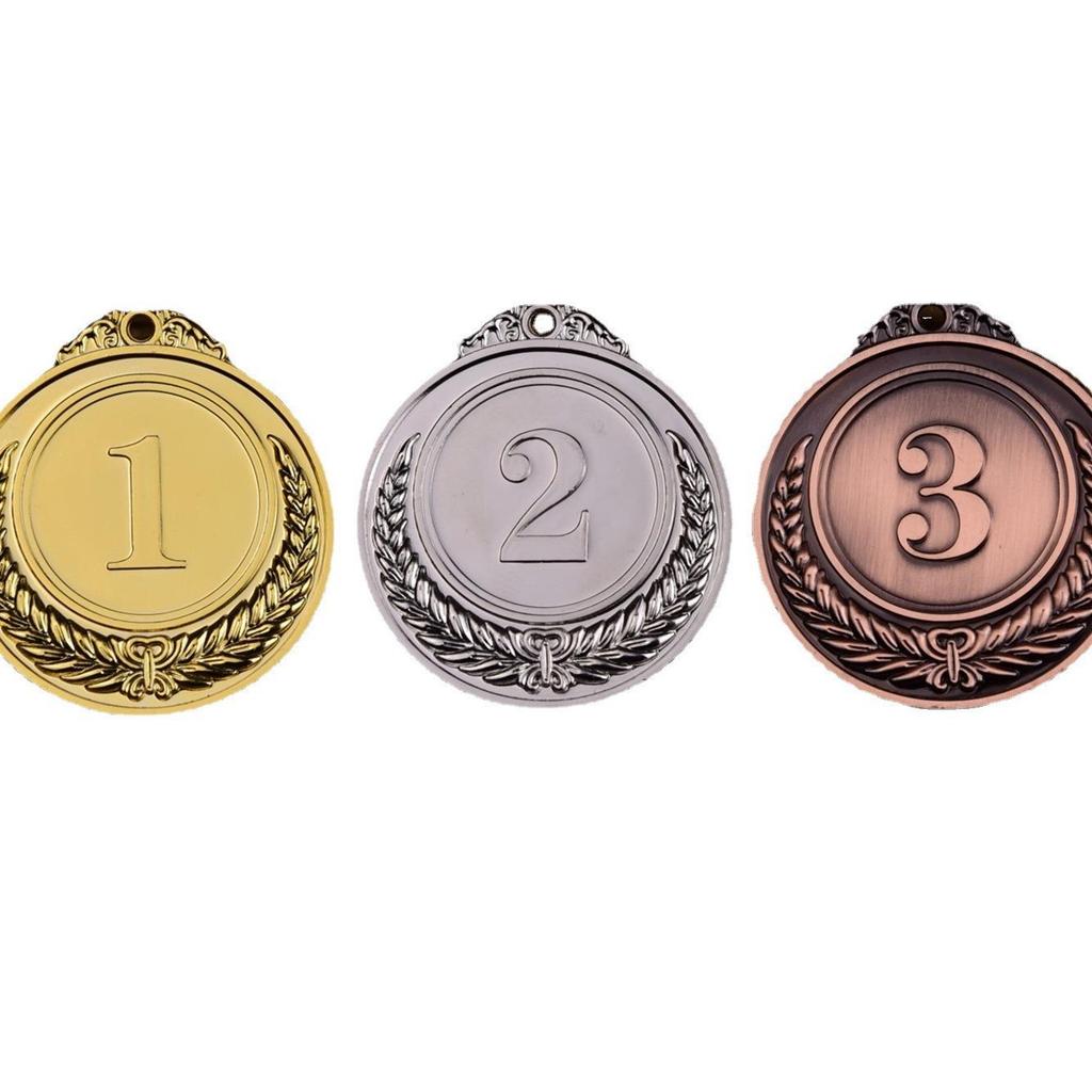 Sports Event Metal Wheat Ear Medals 123