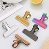 8Pcs Metal Hinge Clip File Paper Clamps for Craft Food Bag Photo Drawing Board Stainless Steel Clip for Kitchen Office