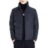 Men's 2024 Winter Lightweight V-Pattern Stand Collar Down Jacket - Warm, Versatile, and Trendy.