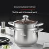 Zhang Xiaoquan Pangdundun Stainless Steel Steamer