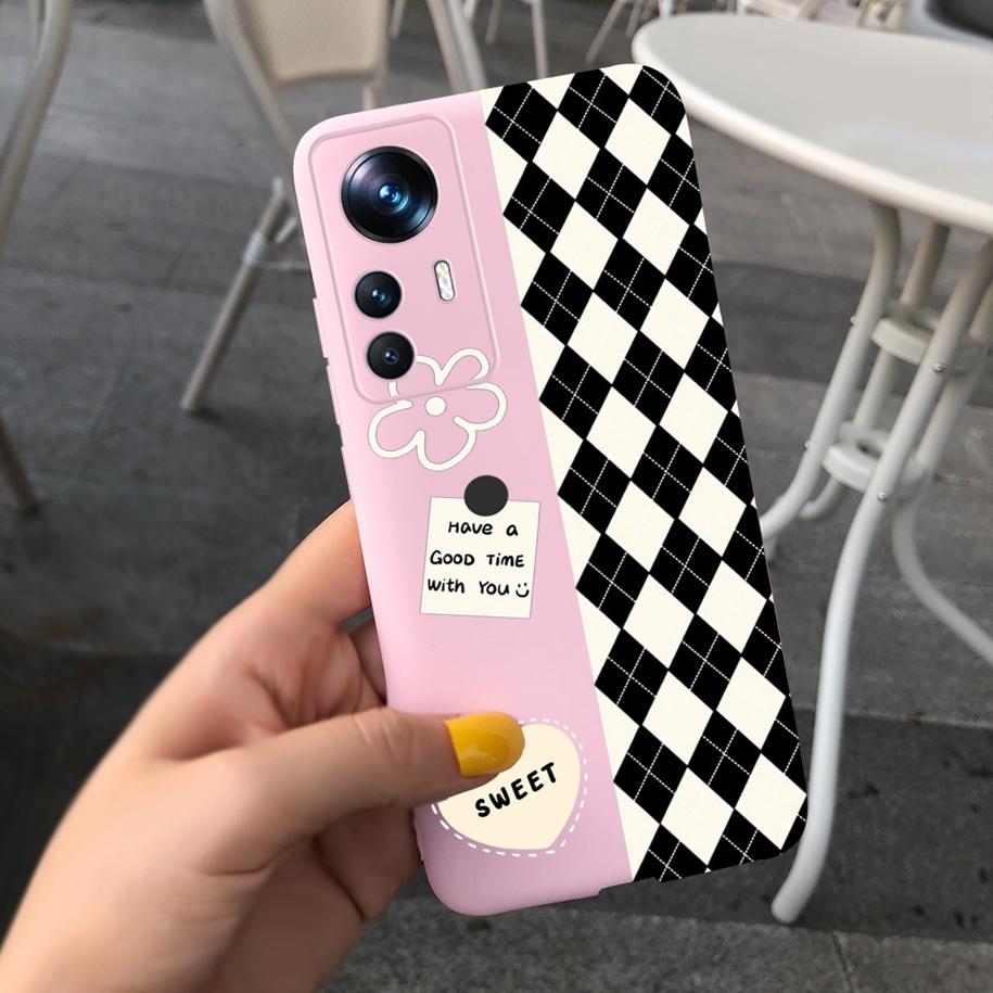For Xiaomi 12T Pro Case Mi 12T 2022 New Fashion Art Painted Cover Soft Fundas Phone Case For Xiaomi Mi 12T Mi12T Pro Cover Coque