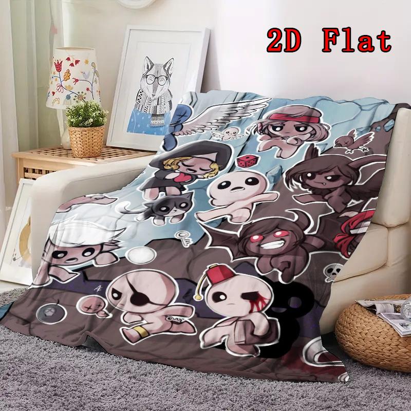 The Binding of Isaac 2D Flat Pattern Flannel Blanket High quality All Seasons Warmth and Comfort Perfect for Christmas Gifts.PMT0914028