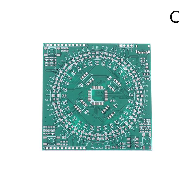 

Lqfp64 Soldering Diy Kit 5V Running Light Smd Soldering Practice Board Kit Type-C Interface For Soldering Instruction Empty board