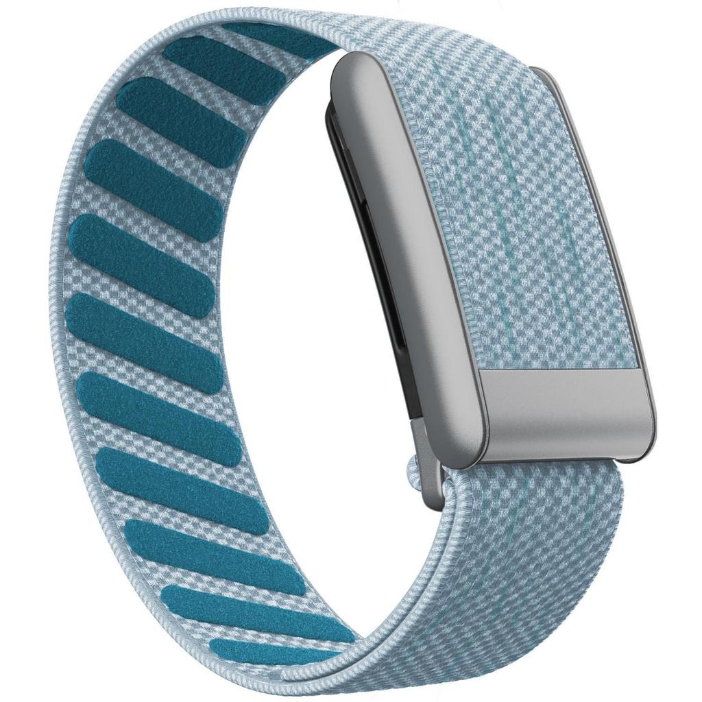 Whoop 5.0 Peak Nylon Sport Band with Frosted Silver Frame