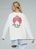 Personalized 100% Cotton Ancient Style Oversized Niche Print Top